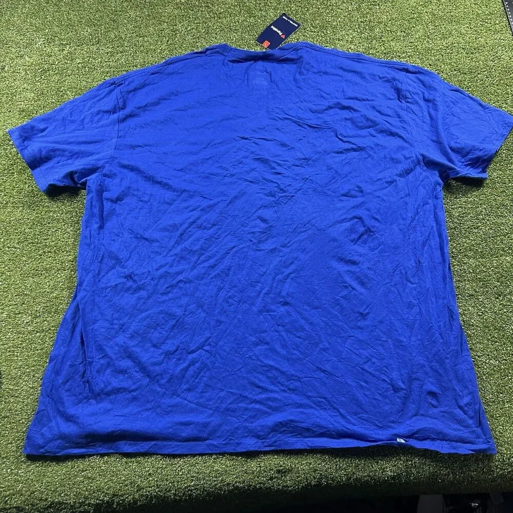 Fanatics Chicago Cubs T-Shirt Men, Blue, Short Sleeve, 4XL NWT